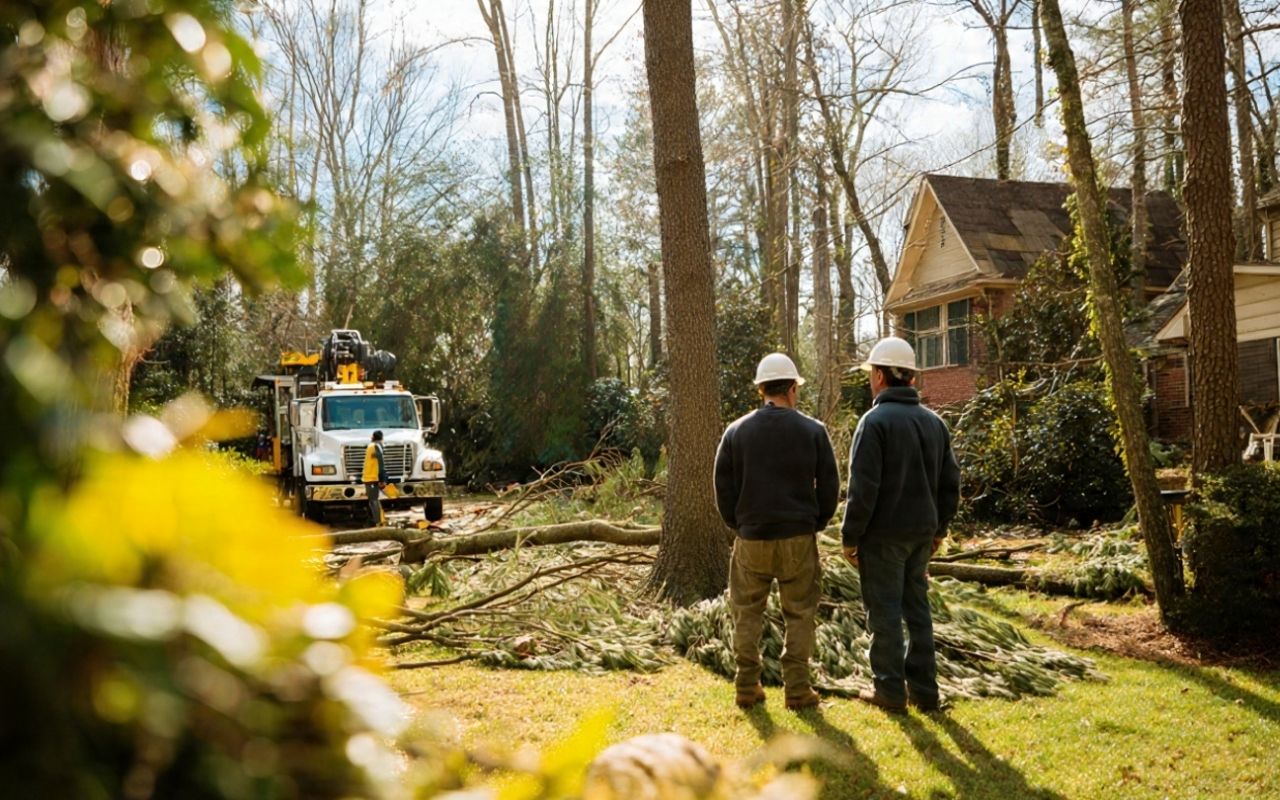 Measuring diameter and height to estimate Tree Removal Cost in Birmingham accurately