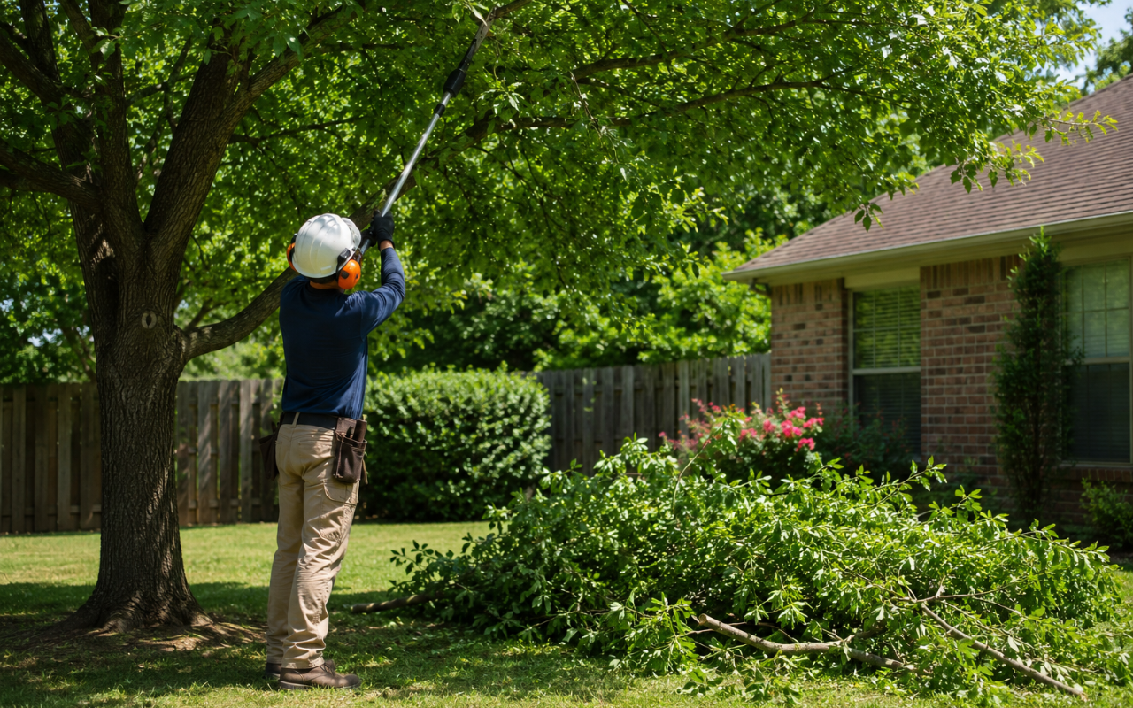  tree trimming Huntsville AL summer canopy cleaning before storms